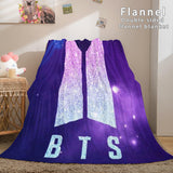 BTS Butter Bangtan Boys Cosplay Flannel Blanket Comforter Bedding Sets - EBuycos
