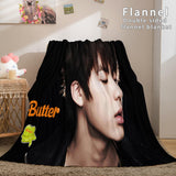 BTS Butter Bangtan Boys Cosplay Flannel Blanket Comforter Bedding Sets - EBuycos