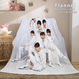 BTS Butter Bangtan Boys Cosplay Flannel Blanket Comforter Bedding Sets - EBuycos