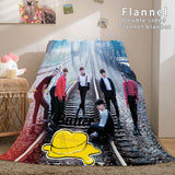 BTS Butter Bangtan Boys Cosplay Flannel Blanket Comforter Bedding Sets - EBuycos