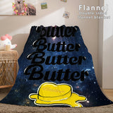 BTS Butter Bangtan Boys Cosplay Flannel Blanket Comforter Bedding Sets - EBuycos