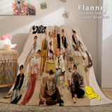 BTS Butter Bangtan Boys Cosplay Flannel Blanket Comforter Bedding Sets - EBuycos