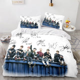 BTS Butter Cosplay Bedding Set Full Duvet Covers Bed Sheets - EBuycos