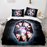 BTS Butter Cosplay Bedding Set Full Duvet Covers Bed Sheets - EBuycos