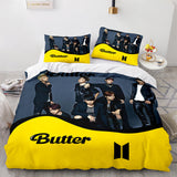 BTS Butter Cosplay Bedding Sets Duvet Covers Comforter Bed Sheets - EBuycos