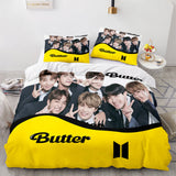 BTS Butter Cosplay Bedding Sets Quilt Covers Without Filler