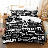 BTS Cosplay 3 Piece Bedding Sets Duvet Covers Bed Sheets - EBuycos