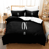 BTS Team Cosplay 3 Piece Bedding Set Duvet Covers Comforter Bed Sheets - EBuycos
