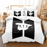BTS Team Cosplay 3 Piece Bedding Set Duvet Covers Comforter Bed Sheets - EBuycos
