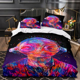 Master Yoda Print Bedding Set Quilt Duvet Covers - EBuycos