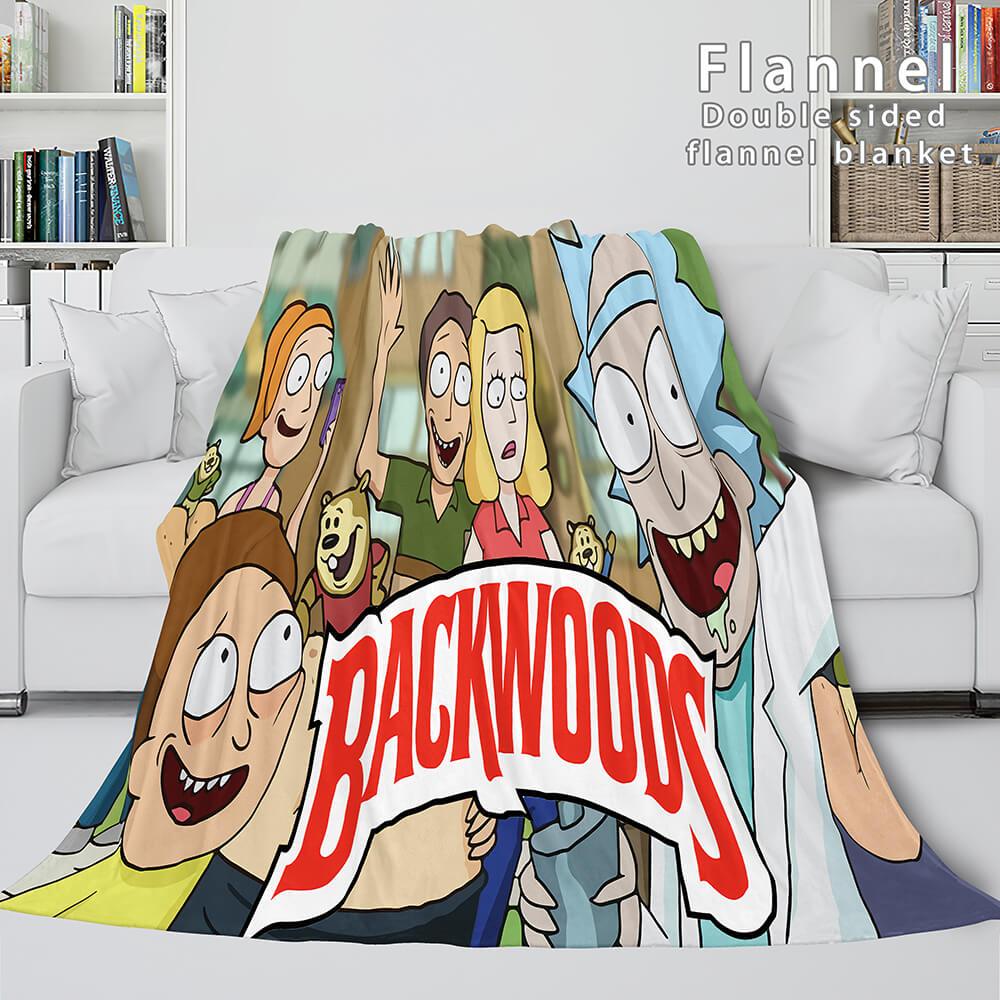 Backwoods Rink Super Soft Flannel Fleece Blanket - EBuycos