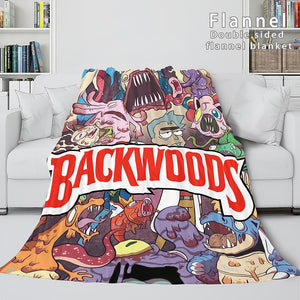 Backwoods Rink Super Soft Flannel Fleece Blanket - EBuycos