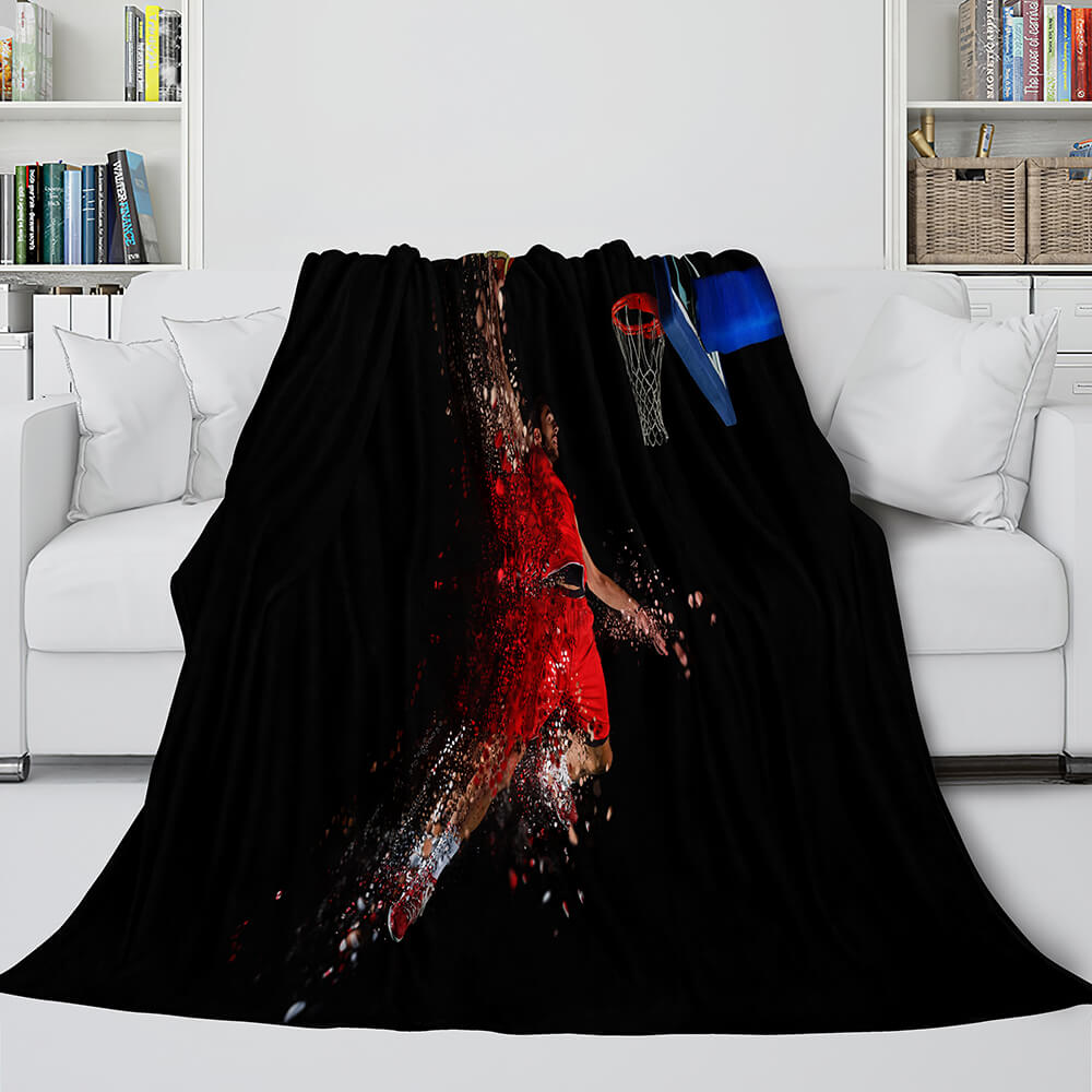 Basketball Team Cosplay Blanket Flannel Fleece Throw Comforter Set - EBuycos