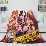 Basketball Team Flannel Fleece Throw Cosplay Blanket Halloween Comforter Set - EBuycos