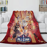 Basketball Team Flannel Fleece Throw Cosplay Blanket Halloween Comforter Set - EBuycos