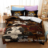 Bendy And The Ink Machine Bedding Set Quilt Duvet Cover Bed Sheets Sets - EBuycos