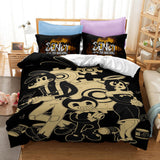 Bendy And The Ink Machine Bedding Set Quilt Duvet Cover Bed Sheets Sets - EBuycos