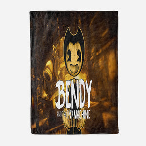 Bendy And The Ink Machine Blanket Flannel Throw Room Decoration