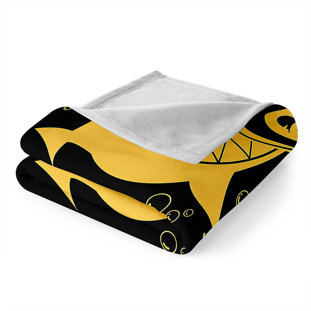 Bendy And The Ink Machine Blanket Flannel Throw Room Decoration