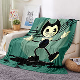Bendy And The Ink Machine Blanket Flannel Throw Room Decoration