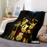 Bendy And The Ink Machine Blanket Flannel Throw Room Decoration