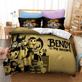 Bendy And The Ink Machine Cosplay Bedding Set Quilt Cover Without Filler