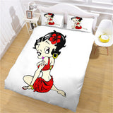 Betty Boop Bedding Set Quilt Cover Without Filler