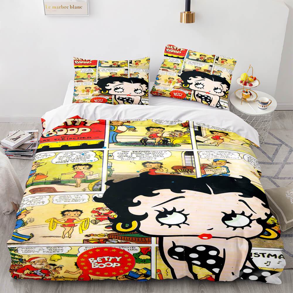 Betty Boop Bedding Set Duvet Cover Bed Sets - EBuycos