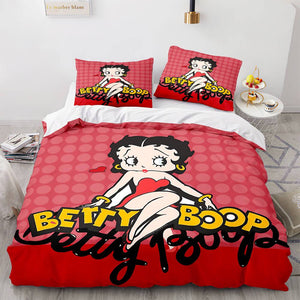 Betty Boop Bedding Set Duvet Cover Bed Sets - EBuycos