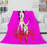 Betty Boop Flannel Fleece Blanket - EBuycos