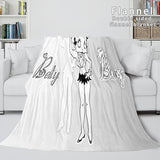 Betty Boop Cosplay Flannel Blanket Throw Comforter Soft Bedding Sets - EBuycos