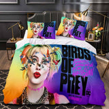 Birds of Prey Harley Quinn Bedding Set Quilt Duvet Cover Bedding Sets - EBuycos