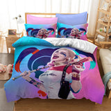 Birds of Prey Harley Quinn Cosplay Bedding Duvet Cover Bed Sheets Sets - EBuycos