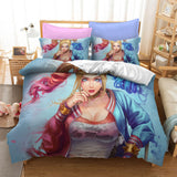 Birds of Prey Harley Quinn Cosplay Bedding Duvet Cover Bed Sheets Sets - EBuycos