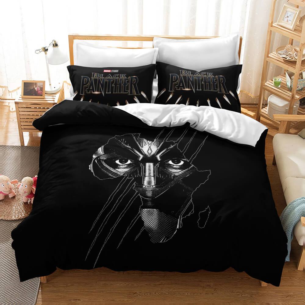 Black Panther Bedding Set Duvet Covers Bed Sets - EBuycos
