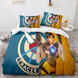 Blackwatch Mercy Overwatch Cosplay Bedding Set Duvet Covers Bed Sheets - EBuycos