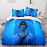 Blackwatch Mercy Overwatch Cosplay Bedding Set Duvet Covers Bed Sheets - EBuycos