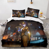 Blackwatch Mercy Overwatch Cosplay Bedding Set Duvet Covers Bed Sheets - EBuycos