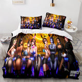 Blackwatch Mercy Overwatch Cosplay Bedding Set Duvet Covers Bed Sheets - EBuycos