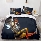 Blackwatch Mercy Overwatch Cosplay Bedding Set Duvet Covers Bed Sheets - EBuycos