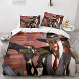Blackwatch Mercy Overwatch Cosplay Bedding Set Duvet Covers Bed Sheets - EBuycos