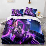 Blackwatch Mercy Overwatch Cosplay Bedding Set Duvet Covers Bed Sheets - EBuycos