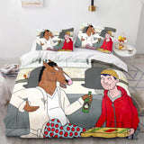 BoJack Horseman Bedding Set Quilt Duvet Cover Bedding Sets - EBuycos