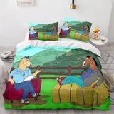 BoJack Horseman Bedding Set Quilt Duvet Cover Bedding Sets - EBuycos