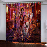 COCO Curtains Pattern Blackout Window Drapes