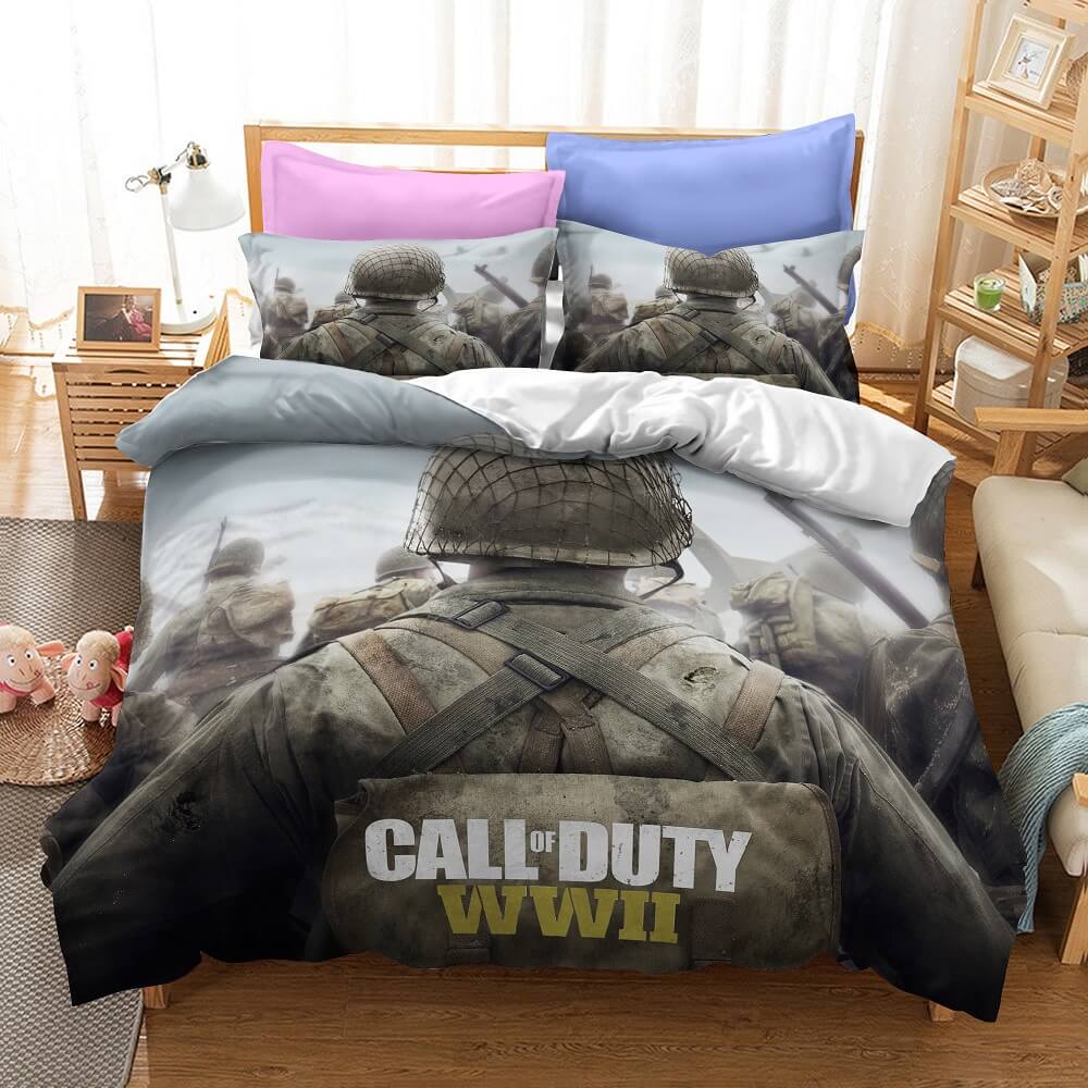 Call of Duty Bedding Sets Pattern Quilt Cover Without Filler