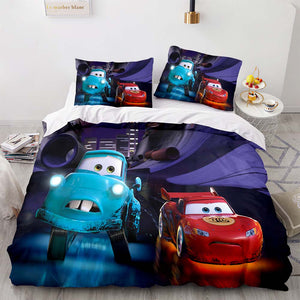Cars Pattern Bedding Set Quilt Cover Without Filler