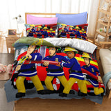 Cartoon Animation Cosplay Bedding Set Duvet Cover Comforter Bed Sheets - EBuycos