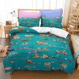 Cartoon Animation Cosplay Bedding Set Duvet Cover Comforter Bed Sheets - EBuycos