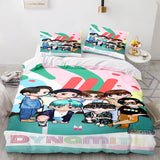 Cartoon BT21 BTS Butter Bedding Set Quilt Duvet Cover Bedding Sets - EBuycos